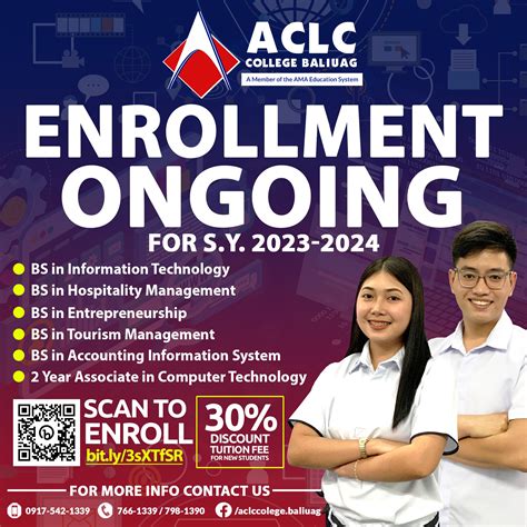 aclc enrollment 2024|𝐏𝐮𝐛𝐥𝐢𝐜 𝐀𝐝𝐯𝐢𝐬𝐨𝐫𝐲: Please be informed that the online enrollment for S.Y .